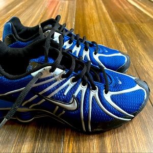 Nike Shox - Kids - Blue & Silver  - 5.5Y